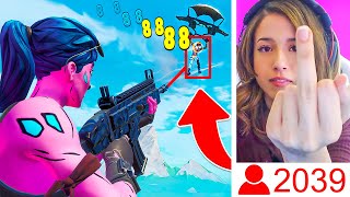 I Trolled Streamers with Hacks in Fortnite [upl. by Wilmer]