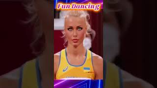 Yuliya Levchenko amp fun dancingathleticstrackandfieldYuliya Levchenko vibesremixdancemashup [upl. by Raymond]