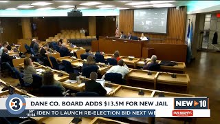 Board approves additional 135 million for Dane County jail project [upl. by Eatnhoj966]