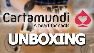 Unboxing from Cartamundi playing cards [upl. by Rednas]