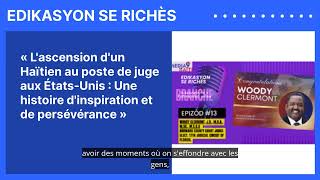 « Lascension dun Haïtien au poste de juge aux ÉtatsUnis  Une histoire dinspiration et de [upl. by Asnerek210]