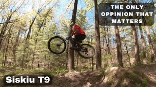 58 Year Old Reviews the Polygon Siskiu T9  Mountain Bike Review  Griffin Bike Park [upl. by Nylrebmik4]