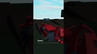 Softbody car crash Roblox roblox softbodyphysics carcrash [upl. by Delaryd]