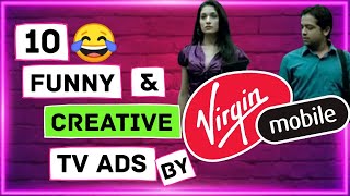 10 Funny amp Creative TV Ads by Virgin Mobile  Virgin Mobile Ads [upl. by Bokaj]