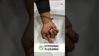 Parryware Honour Single Piece Commode Syphonic Jet Flush shorts plumbing bathroom raghavduneja [upl. by Centonze]