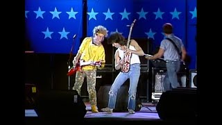 Sammy Hagar amp Eddie Van Halen  Rock and Roll Live at Farm Aid 1985 [upl. by Church489]