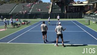 LopezNorrie TCU vs FawcettGoldberg Stanford [upl. by Schouten149]