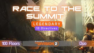 The Summit  Legendary  10 directives  GC Rock Community challenge  Tom Clancys The Division 2 [upl. by Oriel817]