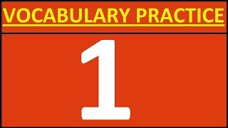 ENGLISH VOCABULARY PRACTICE 1 VOCABULARY WORDS ENGLISH LEARN WITH MEANING OPPOSITE WORDS IN ENGLISH [upl. by Murdoch218]