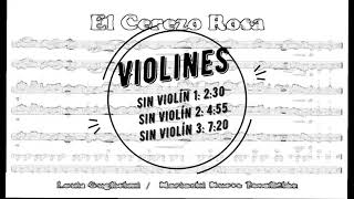 Cerezo Rosa  Talacha para Violines [upl. by Ymled93]