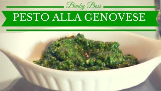 Pesto alla Genovese  Bimby TM6  TM5 TM31  Thermomix [upl. by Anelrahs439]