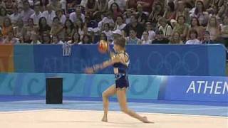 Olympic Games Athens 2004  Simona Peycheva BUL Ball final [upl. by Eirlav]