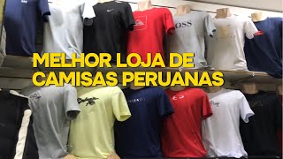 ACHEI NO BRÁS😲 Loja Masculina de Camisas Peruanas Hugo Boss Lacoste Nike MELHOR FORNECEDOR DO BRAS [upl. by Bois775]