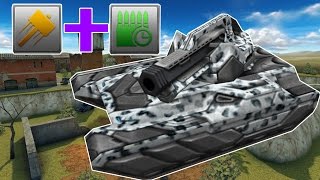 Tanki Online Hammer M3 slugger and high capacity drum Viking M3 Aleksandrovsk CTF gameplay [upl. by Toland]