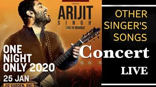 Arijit Singh Live  Aj din chadheya  Kolaveri D  Many others Singer’s Song  MUMBAI  25 Jan 2020 [upl. by Yenaled]