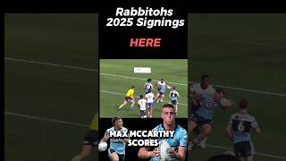 Rabbitohs 2025 RecruitTalanoa Penitani and Max McCarthy nrl rugbyleague rabbitohs sharks [upl. by Agostino]