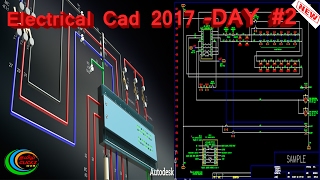 Electrical CAD 2017 Day 2 in தமிழ் [upl. by Uehttam425]