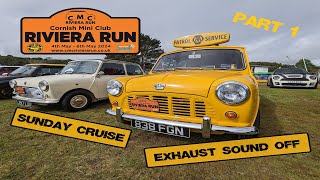 Cornish Mini Club Riviera Run 2024  Part 1 classicmini [upl. by Naid]