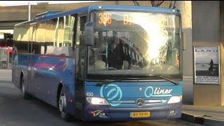 Bussen en een beetje metro Zuidplein Rotterdam 121212 [upl. by Orv]