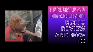 LensKlear Headlight Restoration Review [upl. by Shandie501]