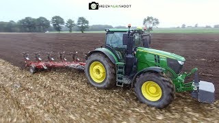 John deere 6250r  Labour de nuit [upl. by Daria]