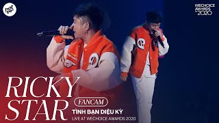 FANCAM RICKY STAR  TÌNH BẠN DIỆU KỲ ft LĂNG LD  WeChoice Awards 2020 [upl. by Kelwin]