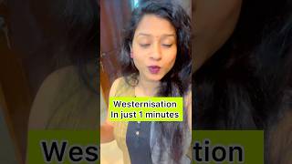 Westernisation in just 1 minutes  UGC NET Sociology ntanetsociology upscsociology [upl. by Vallery692]