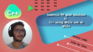 SumUntil99 good solution in C using While and do while [upl. by Alyahc]