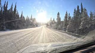 Did not hit a moose Drive from Delta Junction to Fairbanks Alaska [upl. by Ten]