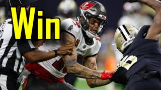 WE SCORED 51 Tampa Bay Buccaneers fan reaction to beating the New Orleans Saints [upl. by Spencer]