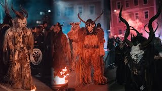 Sfilata dei Krampus a Laives 2023 Krampuslauf Leifers 2023 [upl. by Magena]