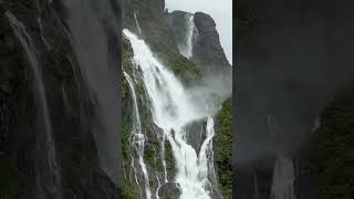 Rainy Day in Milford Sound New Zealand [upl. by Suilenrac766]