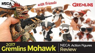 NECA Gremlins Mohawk 7quot Scale Action Figure Review  네카 그렘린 모호크 Spider amp Bat [upl. by Christi]