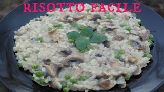 Risotto aux champignons super facile et rapide Vegan HCLF  Sel [upl. by Norbie]