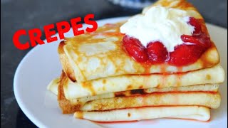 Crepes blintzes recipe russian cooking блины [upl. by Fabozzi]