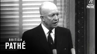 Eisenhower Gives Press Conference 1955 [upl. by Ulrich]