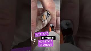 Nail Art  Ins sharing the color matching is quite amazing nailartnailartnailarts [upl. by Ecinrahs515]