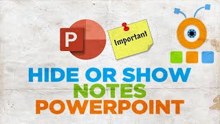 How to Hide or Show Notes in PowerPoint [upl. by Aihsemak850]