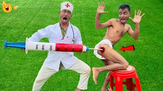 Top New Funny Video 2022 Injection Wala Comedy Video Doctor Funny Video Epi86 By funcomedyltd [upl. by Ailed]