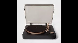 The Heyday Turntable From Target  Unboxing and First Impressions [upl. by Llenaej]