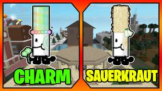 How to get the quotSAUERKRAUT MARKERquot AND quotCHARM MARKERquot  BADGES in FIND THE MARKERS  Roblox [upl. by Yehus]