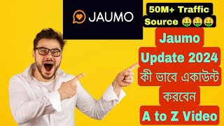 Jaumo Update 2024  Jaumo Dating Apps How to Make Account 2024 50M New Traffic Source [upl. by Haleemak]