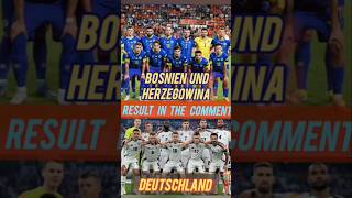 Bosnia Deutschland Nationalmannschaft Bosnien Deutschland UEFA NATIONS [upl. by Noivart]