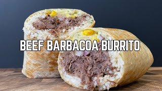 Delicious Beef Barbacoa Burrito [upl. by Suzann55]