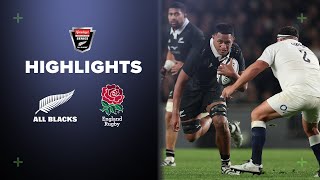 HIGHLIGHTS  All Blacks v England  Auckland 2024 [upl. by Anoyek213]