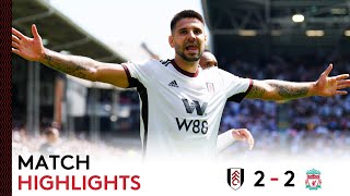 Fulham 22 Liverpool  Premier League Highlights  Mitro Scores Brace On Opener [upl. by Atilamrac307]