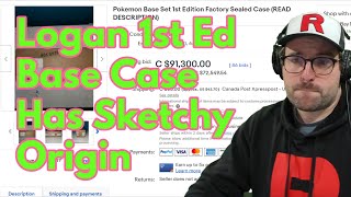 Why The Logan Paul Pokemon 1st Edition Base Case Likely Isnt Authentic  Episode 1 [upl. by Ydurt521]