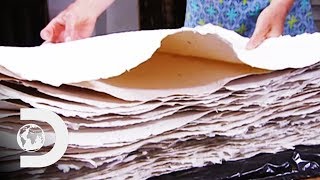 HANDMADE PAPER  How Its Made [upl. by Geof]