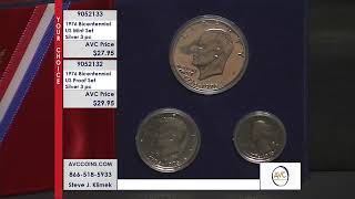 1976 Bicentennial US Mint  Proof Set  Silver 3 pc [upl. by Aliza]