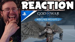 Gors quotGod of War Ragnarökquot Midgard Mishaps 2 REACTION [upl. by Aener]